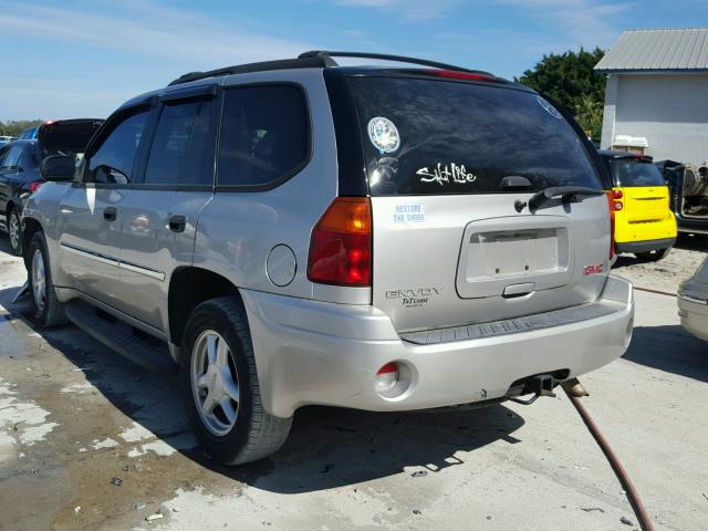 1GKDT13S172154036 - 2007 GMC ENVOY SILVER photo 3