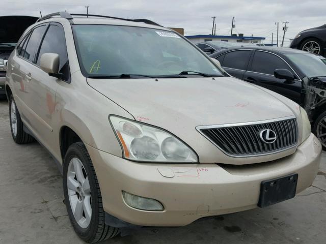 2T2GK31U77C026571 - 2007 LEXUS RX 350 GOLD photo 1