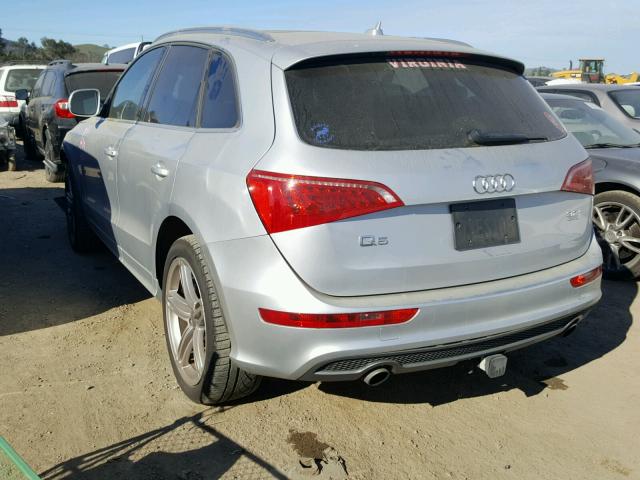 WA1MKAFP3AA015572 - 2010 AUDI Q5 PREMIUM GRAY photo 3