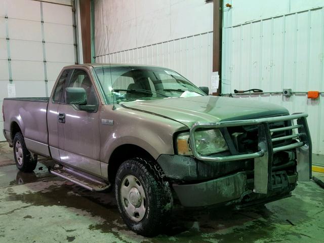 1FTRF14W66KB74615 - 2006 FORD F150 BEIGE photo 1