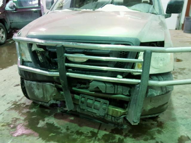 1FTRF14W66KB74615 - 2006 FORD F150 BEIGE photo 7