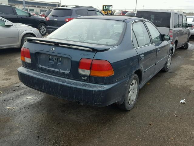 2HGEJ8649VH547624 - 1997 HONDA CIVIC EX GREEN photo 4