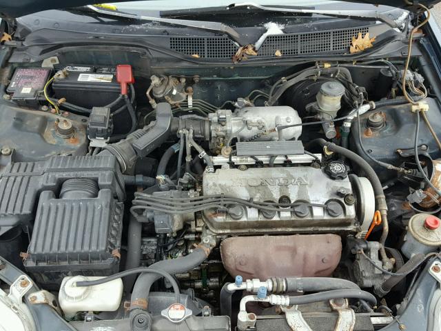 2HGEJ8649VH547624 - 1997 HONDA CIVIC EX GREEN photo 7