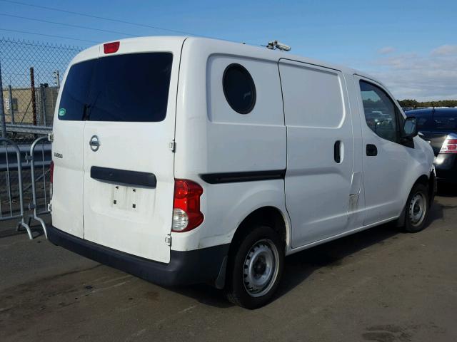 3N6CM0KN1EK691062 - 2014 NISSAN NV200 2.5S WHITE photo 4