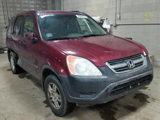 JHLRD78863C016398 - 2003 HONDA CR-V EX RED photo 1