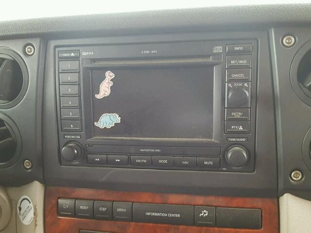 1J8HG58246C311187 - 2006 JEEP COMMANDER ყავისფერი ფოტო 9