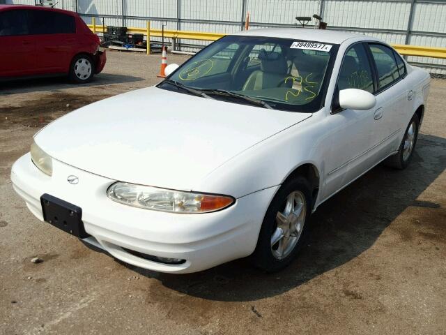 1G3NF52E9XC377056 - 1999 OLDSMOBILE ALERO GLS 白色 照片 2