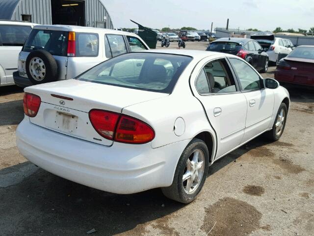 1G3NF52E9XC377056 - 1999 OLDSMOBILE ALERO GLS 白色 照片 4