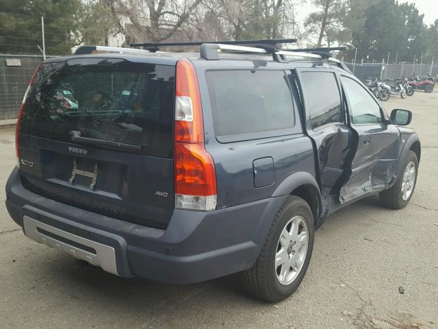 YV4SZ592361218921 - 2006 VOLVO XC70 BLUE photo 4