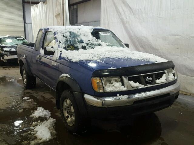 1N6DD26Y8WC390218 - 1998 NISSAN FRONTIER K BLUE photo 1