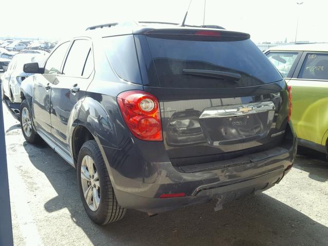 2GNALDEK3D6147883 - 2013 CHEVROLET EQUINOX LT GRAY photo 3