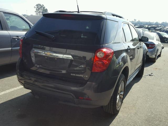 2GNALDEK3D6147883 - 2013 CHEVROLET EQUINOX LT GRAY photo 4