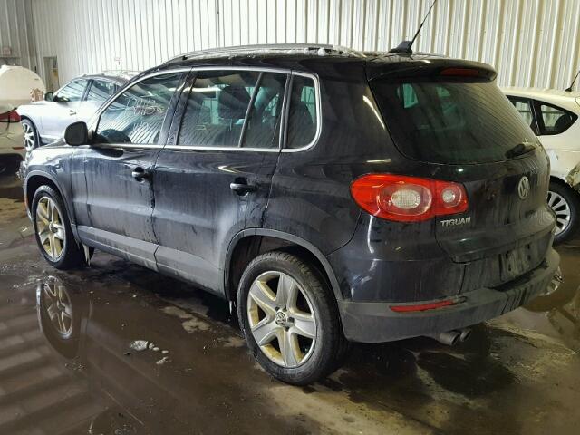 WVGBV7AX1AW524413 - 2010 VOLKSWAGEN TIGUAN SE 黑色 照片 3