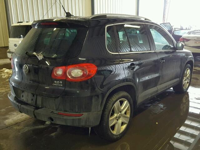 WVGBV7AX1AW524413 - 2010 VOLKSWAGEN TIGUAN SE 黑色 照片 4