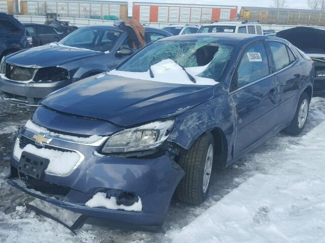 1G11B5SL6EF116836 - 2014 CHEVROLET MALIBU LS ლურჯი ფოტო 2