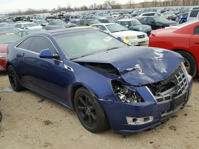 1G6DS1E31C0104525 - 2012 CADILLAC CTS PREMIU BLUE photo 1