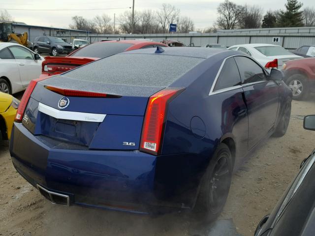 1G6DS1E31C0104525 - 2012 CADILLAC CTS PREMIU BLUE photo 4