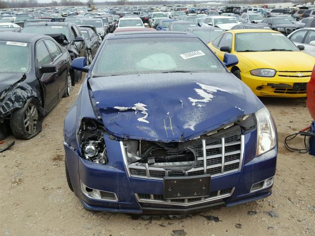 1G6DS1E31C0104525 - 2012 CADILLAC CTS PREMIU BLUE photo 7