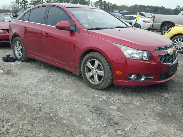 1G1PF5S9XB7276355 - 2011 CHEVROLET CRUZE LT RED photo 1