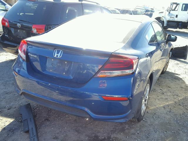 2HGFG3B57FH528723 - 2015 HONDA CIVIC LX BLUE photo 4