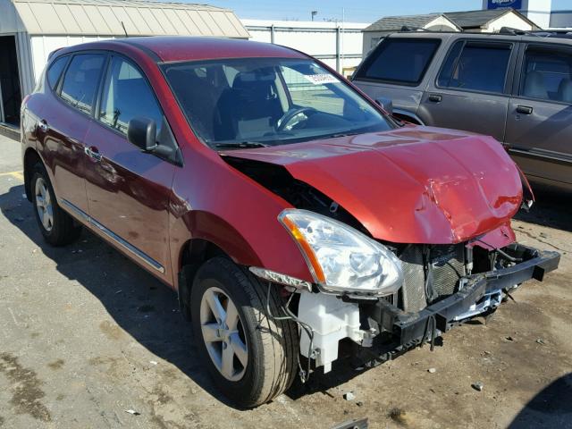 JN8AS5MV5CW404290 - 2012 NISSAN ROGUE S RED photo 1