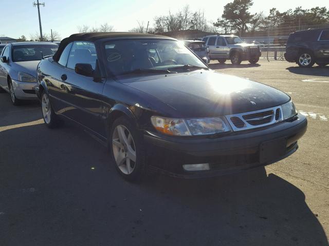 YS3DF78K027013350 - 2002 SAAB 9-3 SE BLACK photo 1