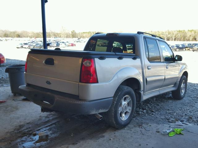 1FMZU77K74UB85766 - 2004 FORD EXPLORER S SILVER photo 4