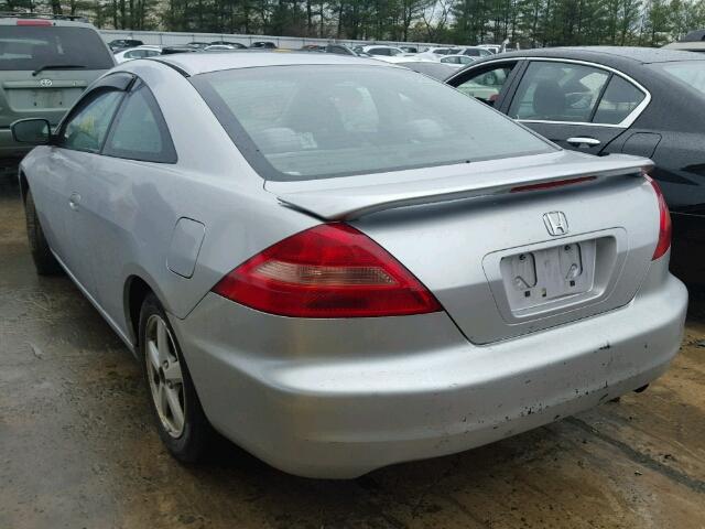 1HGCM72693A003619 - 2003 HONDA ACCORD EX SILVER photo 3