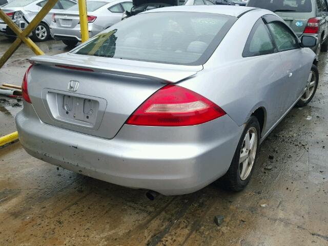 1HGCM72693A003619 - 2003 HONDA ACCORD EX SILVER photo 4