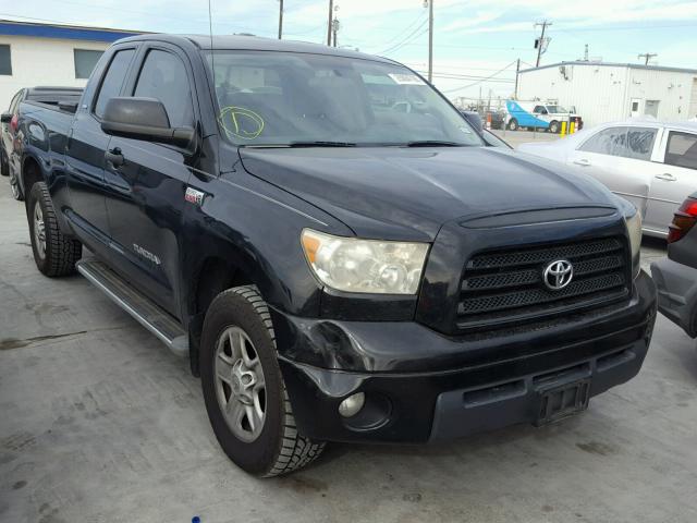 5TFRV54198X041643 - 2008 TOYOTA TUNDRA DOU BLACK photo 1