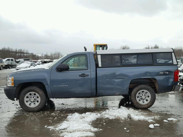 1GCNKPEA5DZ357783 - 2013 CHEVROLET SILVERADO GRAY photo 9