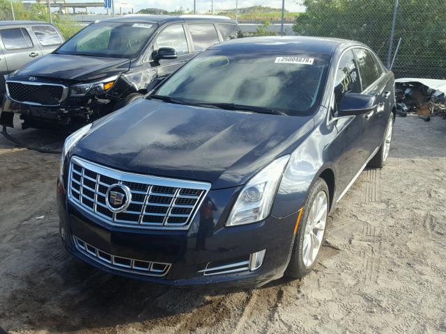 2G61P5S34D9134688 - 2013 CADILLAC XTS LUXURY BLUE photo 2