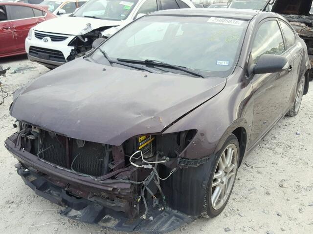 JTKDE167790277585 - 2009 TOYOTA SCION TC MAROON photo 2