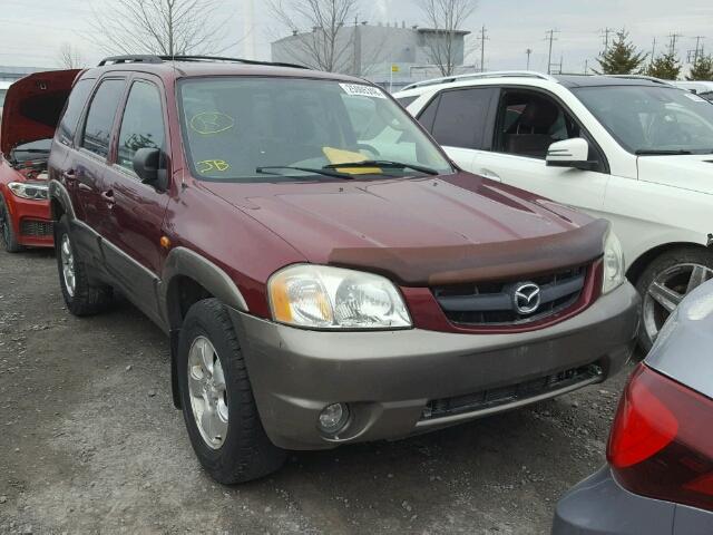 4F2CZ94103KM42523 - 2003 MAZDA TRIBUTE LX BURGUNDY photo 1