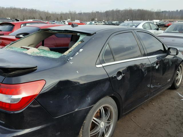 3LNHM26T57R644328 - 2007 LINCOLN MKZ BLACK photo 9