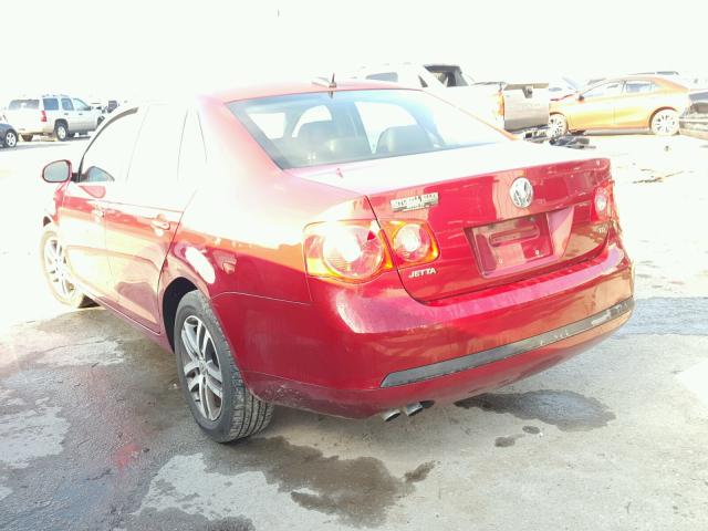 3VWST71K56M814043 - 2006 VOLKSWAGEN JETTA TDI RED photo 3