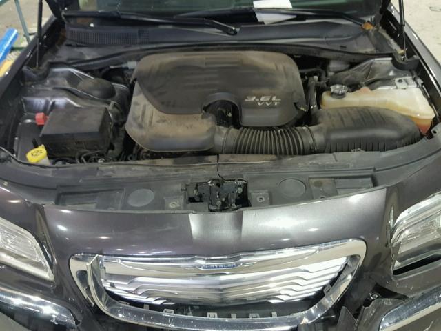 2C3CCAAG2EH375658 - 2014 CHRYSLER 300 GRAY photo 7