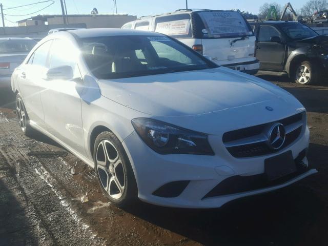 WDDSJ4GB9EN074747 - 2014 MERCEDES-BENZ CLA 250 4M WHITE photo 1