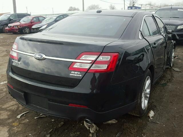 1FAHP2E88GG117339 - 2016 FORD TAURUS SEL BLACK photo 4