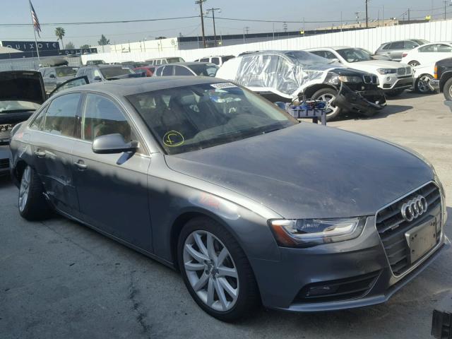 WAUKFAFL5DN020703 - 2013 AUDI A4 PRESTIG GRAY photo 1