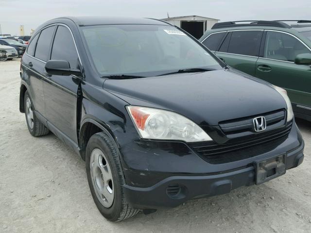 5J6RE38399L031682 - 2009 HONDA CR-V LX BLACK photo 1