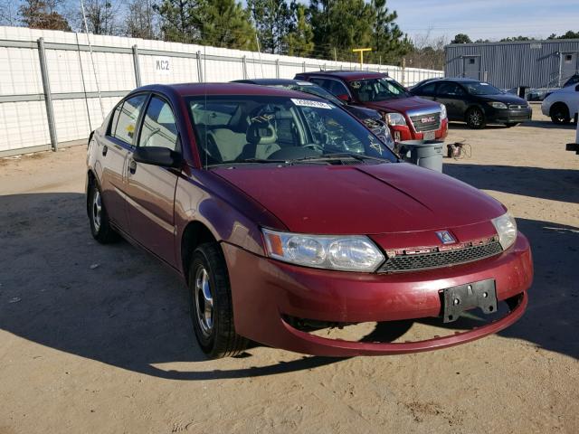 1G8AG52F34Z141266 - 2004 SATURN ION LEVEL BURGUNDY photo 1