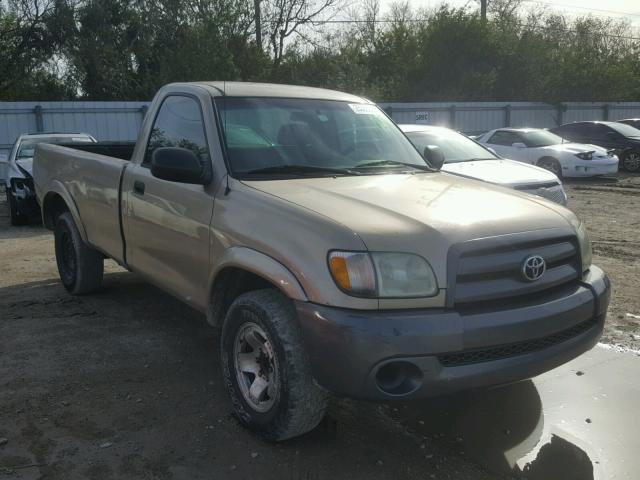 5TBJN32164S440720 - 2004 TOYOTA TUNDRA GOLD photo 1