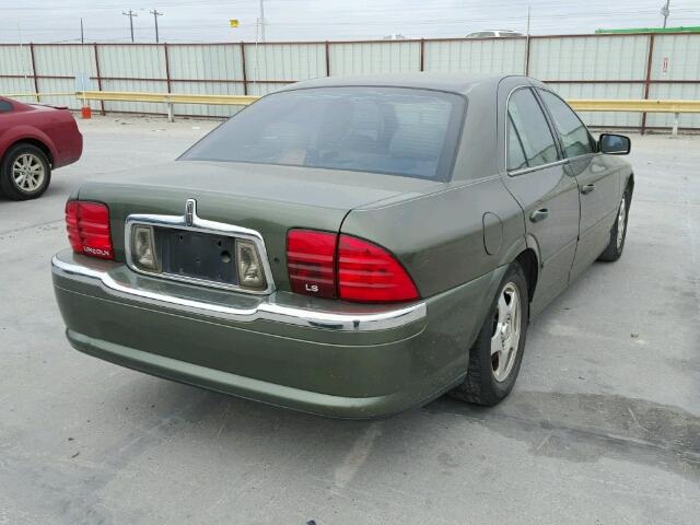 1LNHM87AXYY873980 - 2000 LINCOLN LS მწვანე ფოტო 4