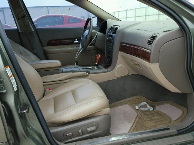 1LNHM87AXYY873980 - 2000 LINCOLN LS მწვანე ფოტო 5