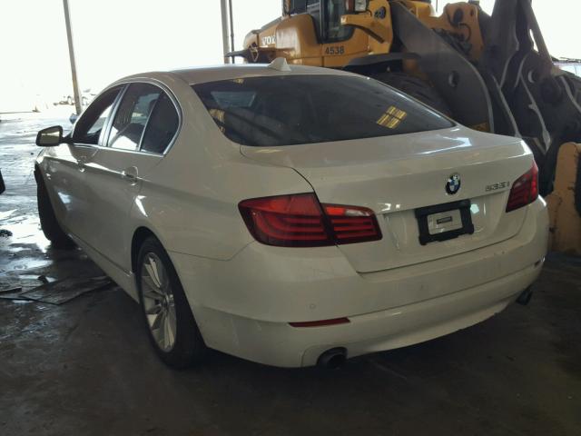 WBAFR7C54DC818106 - 2013 BMW 535 I WHITE photo 3