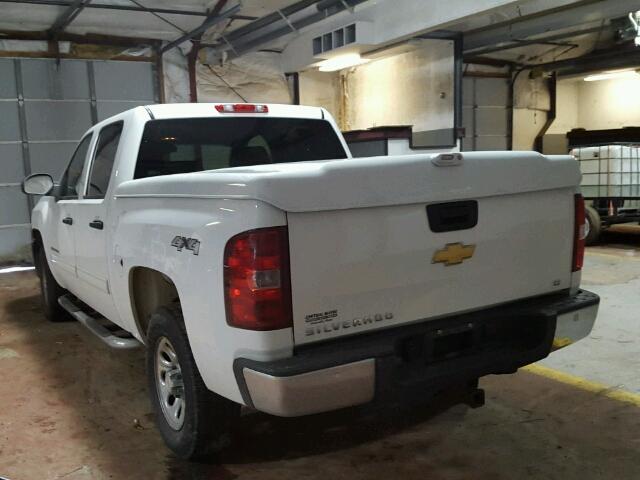 3GCPKSE79DG313950 - 2013 CHEVROLET SILVERADO WHITE photo 3