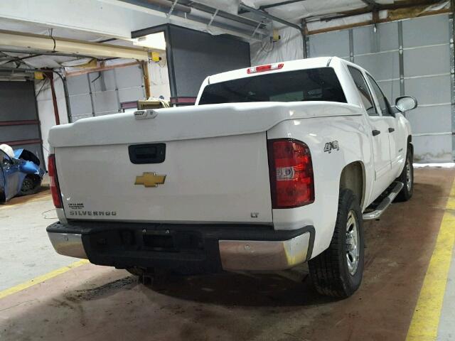 3GCPKSE79DG313950 - 2013 CHEVROLET SILVERADO WHITE photo 4