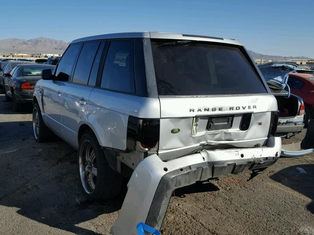 SALME11474A152909 - 2004 LAND ROVER RANGE ROVE SILVER photo 3