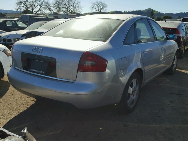 WAUED64B01N160289 - 2001 AUDI A6 2.7T QU GRAY photo 4